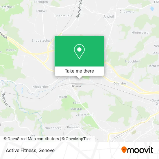 Active Fitness map