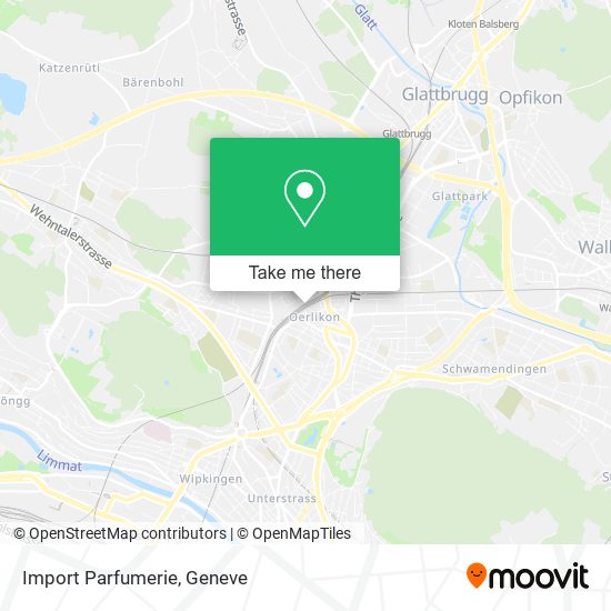 Import Parfumerie map