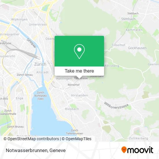 Notwasserbrunnen map
