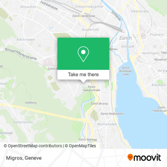 Migros map