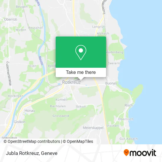 Jubla Rotkreuz map