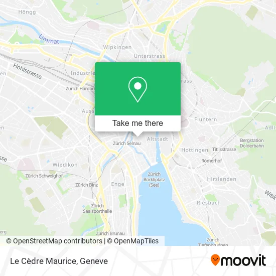 Le Cèdre Maurice map