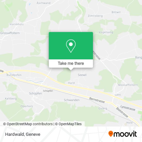 Hardwald map