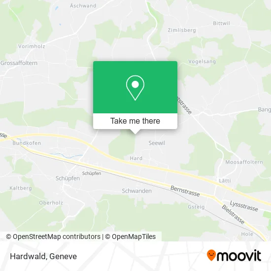 Hardwald map