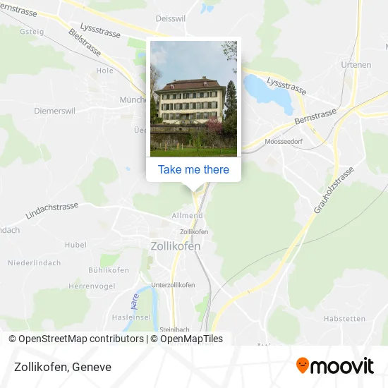 Zollikofen map