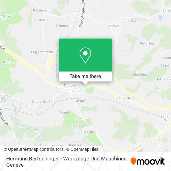 Hermann Bertschinger - Werkzeuge Und Maschinen map