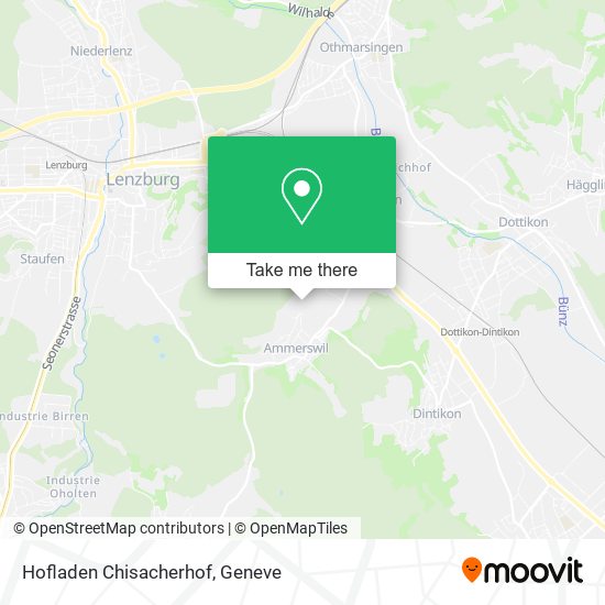 Hofladen Chisacherhof map