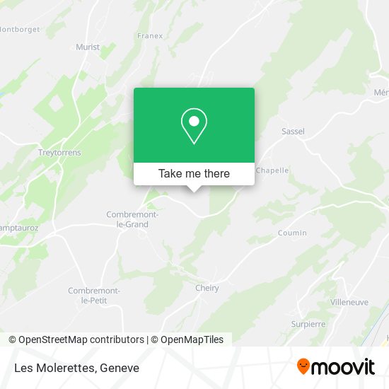 Les Molerettes map