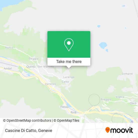 Cascine Di Catto map