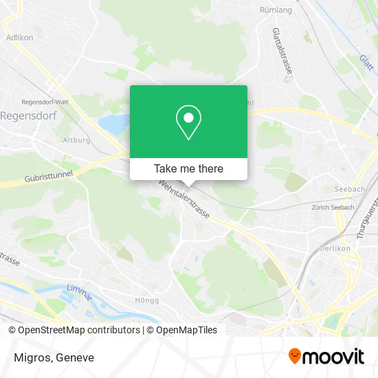 Migros map