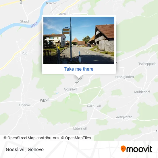 Gossliwil map