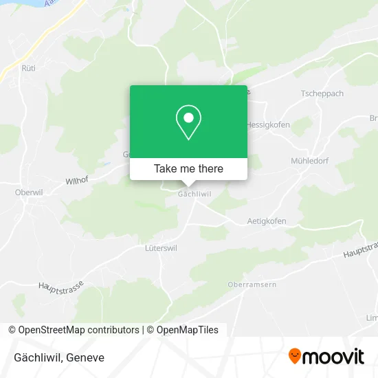 Gächliwil map