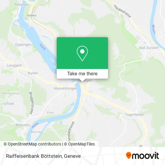Raiffeisenbank Böttstein map