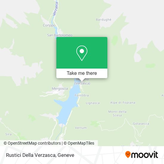 Rustici Della Verzasca map