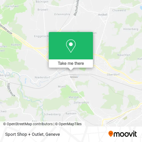 Sport Shop + Outlet map