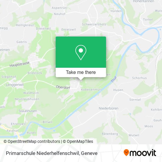 Primarschule Niederhelfenschwil map