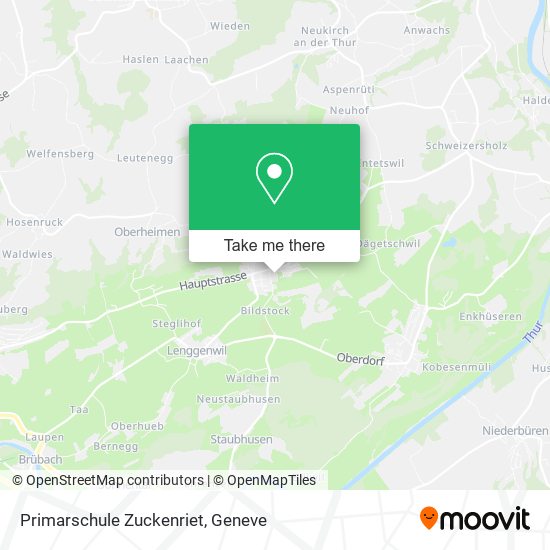 Primarschule Zuckenriet map