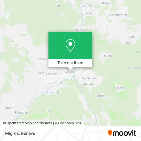 Migros map