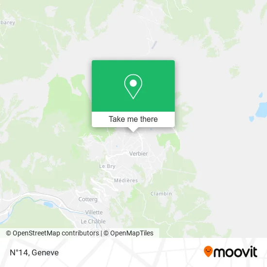 N°14 map