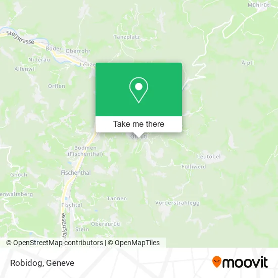 Robidog map