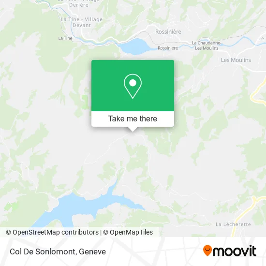 Col De Sonlomont plan