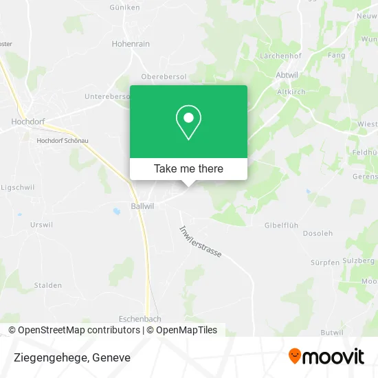 Ziegengehege map
