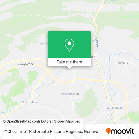 ""Chez Tino"" Ristorante Pizzeria Pugliese map