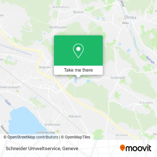 Schneider Umweltservice map
