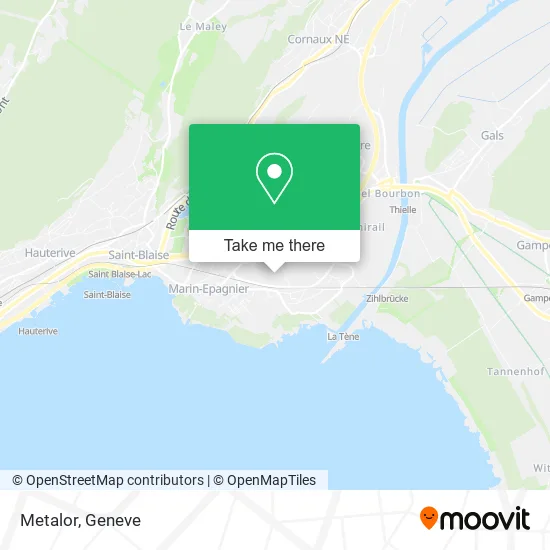 Metalor map