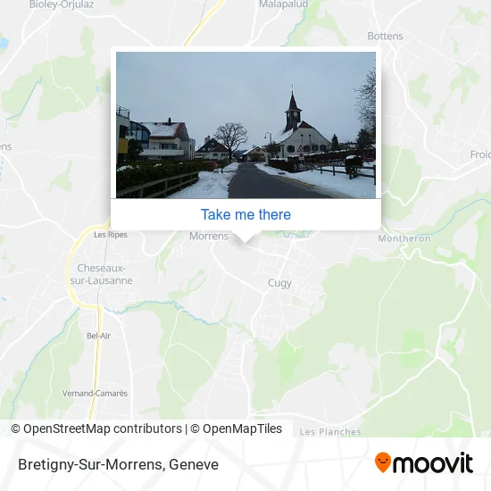 Bretigny-Sur-Morrens map