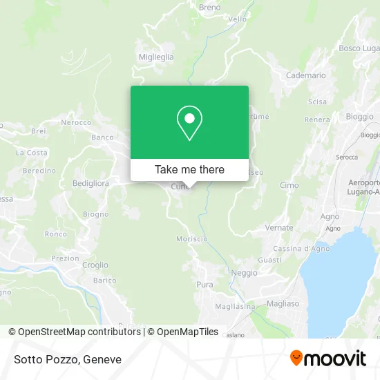Sotto Pozzo map