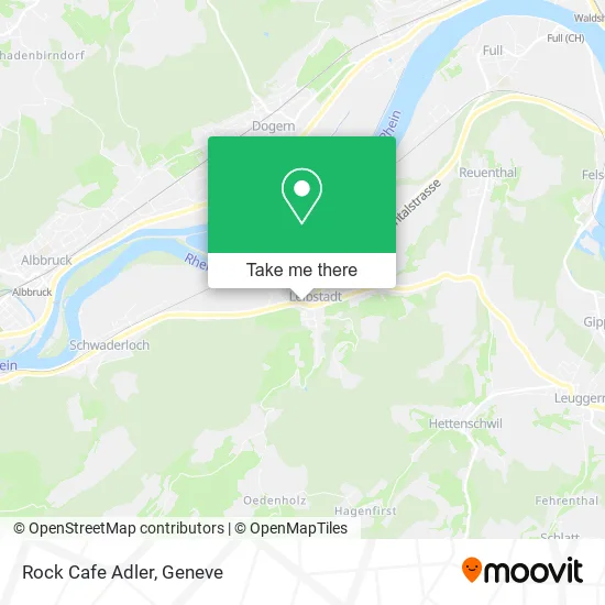 Rock Cafe Adler map