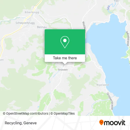 Recycling map