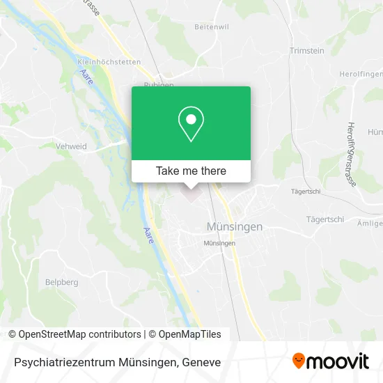 Psychiatriezentrum Münsingen map