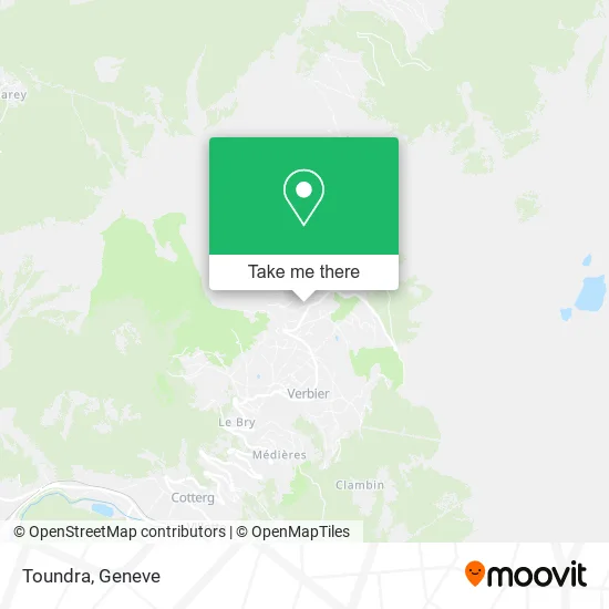 Toundra map