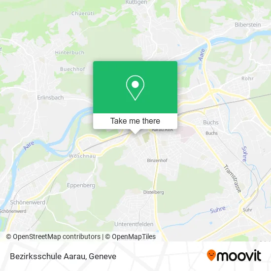 Bezirksschule Aarau map