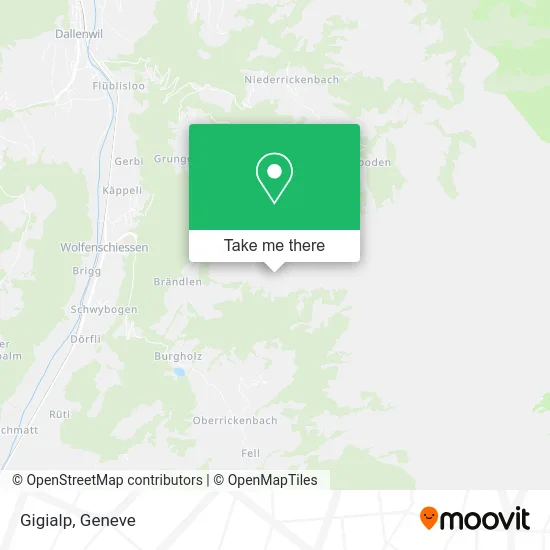 Gigialp map