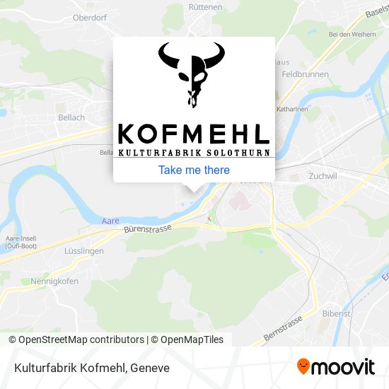 Kulturfabrik Kofmehl map