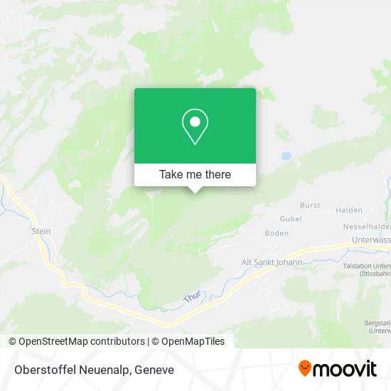 Oberstoffel Neuenalp map