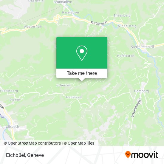 Eichbüel map