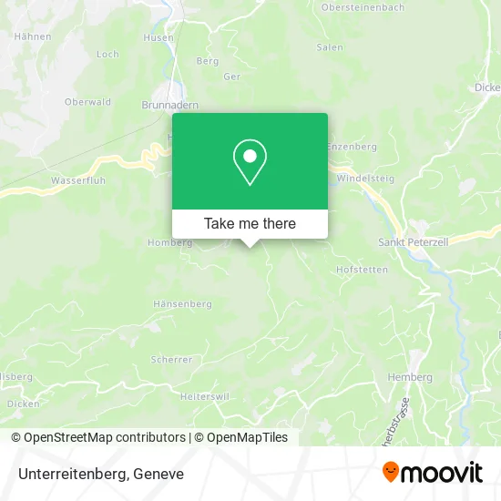 Unterreitenberg map