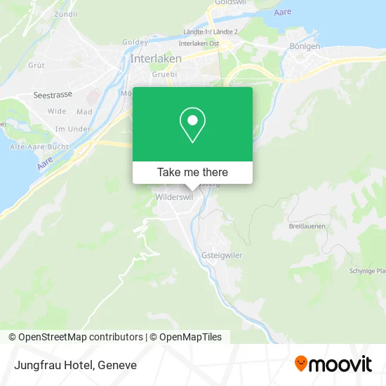Jungfrau Hotel map