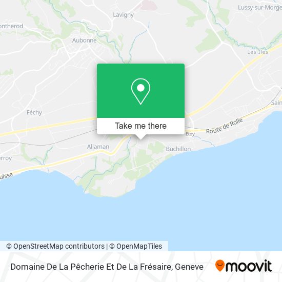 Domaine De La Pêcherie Et De La Frésaire map