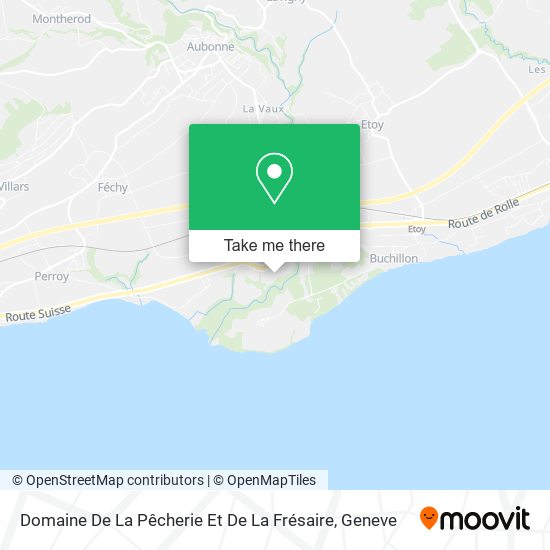 Domaine De La Pêcherie Et De La Frésaire map