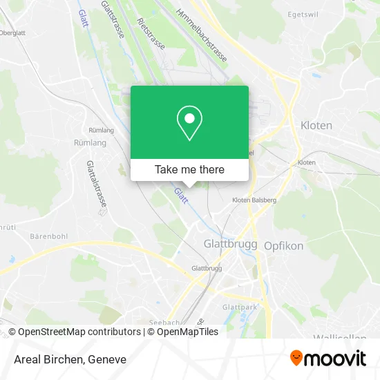 Areal Birchen map