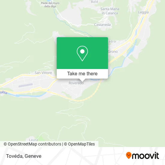 Tovéda map