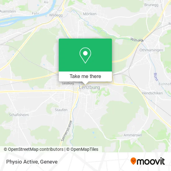 Physio Active map