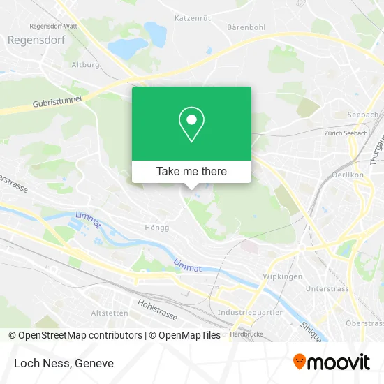 Loch Ness map