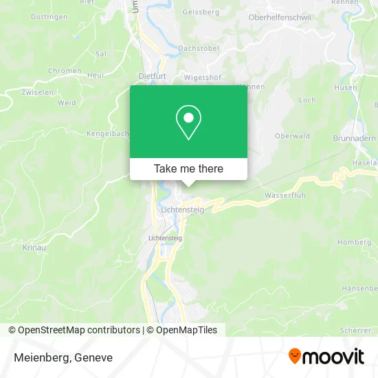 Meienberg map