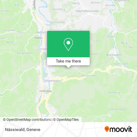 Nässiwald map